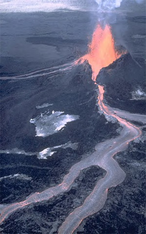 Cinder Cone Volcano. Volcano cinder cone(Lava